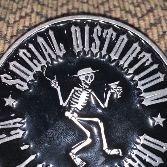 Social Distortion Vintage 2005 Rare Belt Buckle Made in the USA - Picture 3 of 6